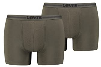 Levi's Boxer, Boxer Uomo, Verde, M