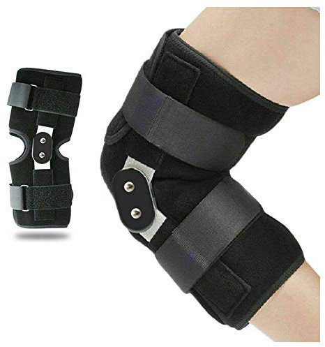 LARIAU Offene Patella-Kniebandage, Kompressionsseitenstabilisatoren, für geschwollenes Kreuzband, Meniskusverletzungen, Arthritis, Sehnenscheidenentzündung
