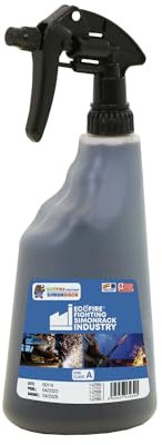 ECOFIRE Fighting Attrezzatura di estinzione per Incendi ABCDK, Industria 1 litri, Ecologico, Biodegradabile