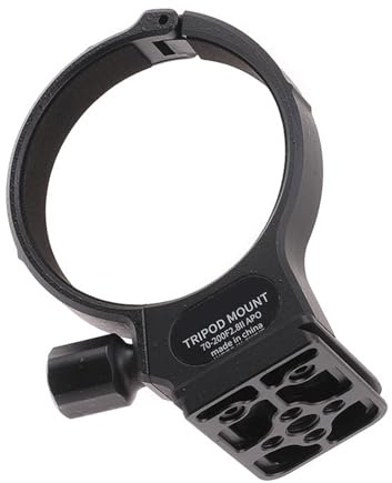 Treppiede Anelli di Montaggio In Alluminio Lente Fotocamera Collare Stabilità Accessorio Semplice Installazione per Teleobiettivo