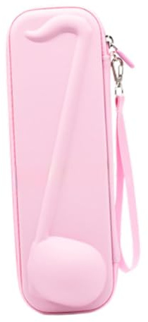 CoudarTitie Etui für Otamatone, Japanisches Elektronisches Musikinstrument, Tragbarer Synthesizer, Leicht, Aufbewahrungstasche für Musikspielzeug für Showzwecke, Rosa