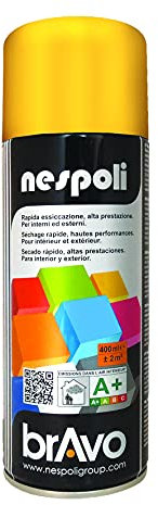 Nespoli Bravo Tinte Ral Giallo Traffico Ral 1023 400ml