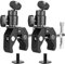 ChromLives Rotule Super Clamp Support de Fixation pour Caméra Pince de Moniteur à Tête Sphérique avec vis de Trépied de 1/4 -20 pour Moniteur LCD DV, LED, Lampe Flash, Microphone et Plus 2Pack