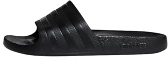 adidas unisex - vuxen Adilette Aqua Slides Slipper, Core Black / Core Black / Core Black, 44.5 EU
