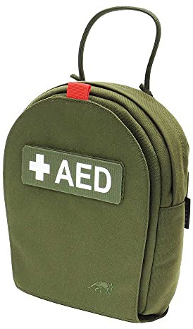 Tasmanian Tiger TT HS AED Pouch Schutz-Tasche mit Molle-Schnelllösesystem, Oliv