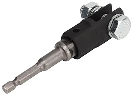Adapter for 1/2-inch Car Scissor Jack Socket Drill Adapter for Ring or Double Hole Scissor Jacks
