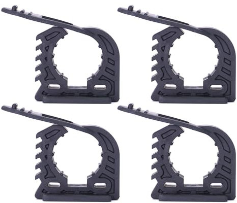 FITRUB Standard Staffa di Montaggio in Gomma 32-45 mm 4 Pezzi. Morsetto per Cavi, Attrezzi, Fuoristrada, casalinghi e Militari. Organizzatore di Accessori per Garage.