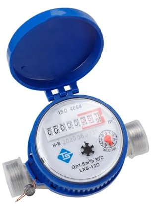Wasserzähler, Intelligenter Wasserzähler, Mechanischer Drehzeiger, Zähler, Wasserzähler, Durchflussmesswerkzeuge Mit Kupferbeschlägen, Gadget