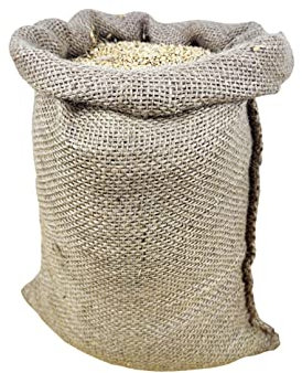 YiYYPT Sac de Rangement pour Pommes de Terre et oignons en Jute 40x60cm/25-30kg 480g/m² Sacs Toile de Jute Paquet de 5 Sac a patate Conservation Protection des Plantes