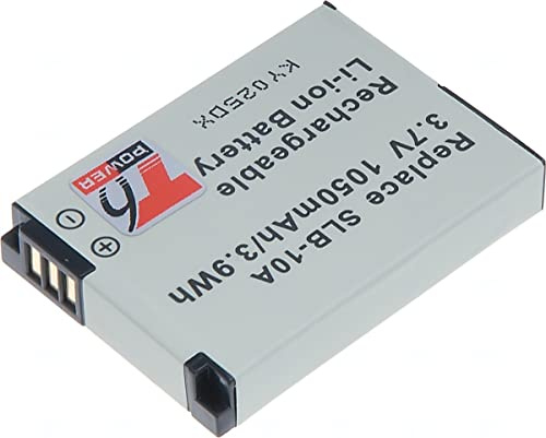 T6 Power Akku für Samsung SLB-10A 1050mAh 3,9Wh schwarz