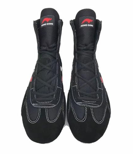 Indoor Sambo-Schuhe,Frauen Männer Ringerschuhe,unisex Freestyle-Wrestling-Schuhe mit weiche Sohle,Cross-Trainingsschuhe Leichtgewicht Rutschfestes Fitness Und Sports,Standard-Sneaker-Größe 30-46 EU