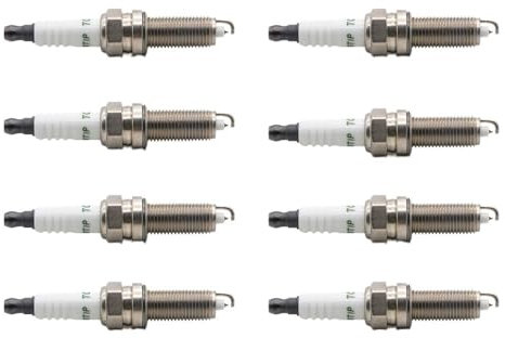 BDAKQJV Kerzen Iridium-Platin-Kerze 93815 ILKR6F11 SILZKR6B11 LDK6RTIP Ersetzen Sie die Zündkerze VXUH20I, kompatibel mit Kia 1884610060 Auto-Zündkerzen(8 Pieces with Box)