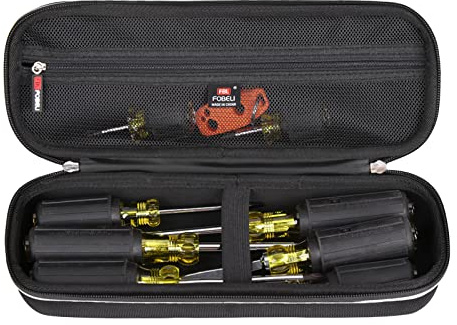 FBLFOBELI EVA Hard Carrying Case Compatible with Klein Tools 80021/85148 / 85146 Screwdriver Set with Magnetizer/Demagnetizer (Case Only)
