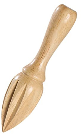 PRETYZOOM Extracteur De Jus D'agrumes En Bois Manuel Robuste Conception Ergonomique En Bois Naturel Extraction Facile De Jus Pour Oranges Et Citrons Usage Domestique Portable