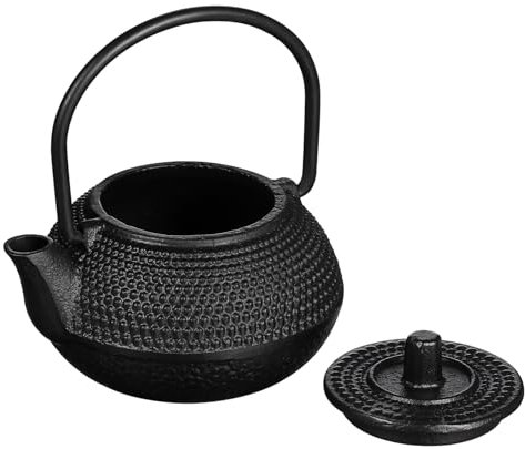 MAGICLULU 10piezas Tetera De Hierro Fundido Pequeña Adorno De Mesa Estilo Japonés Tetera Decorativa Para Oficina y Hogar Para Amantes Del Té