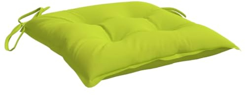 vidaXL Cojines de Palets de Jardín 4 uds, Almohadas para Silla Sofá Asiento, Almohadillas para Muebles, Decoraciones para Patio, Tela Oxford Verde