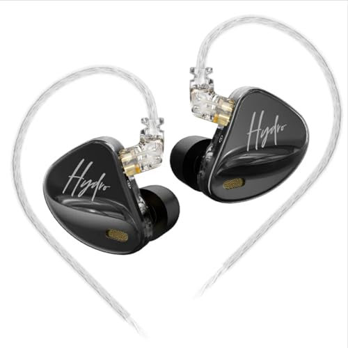 CCA Hydro 2DD+8BA in Ear Monitor HiFi Dynamic IEM Earphones with Free spinfit Tips (STD Cable)
