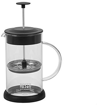 RESTO French Kitchen Press – 800 ml coffee maker – Heat resistant cafetière - Borosilicate Glass