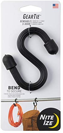 Nite Ize Gear Tie böjbar S-krok en storlek