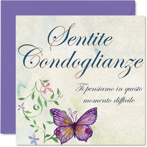 Stuff4 Beileidskarten „Ich denke an Dich“ – herzliches Beileid – Schneeglöckchen-Blumen, Trauerkarten für Erwachsene, „Es tut mir leid für Deinen Verlust heute und immer“, mit 145 mm großen Blumen