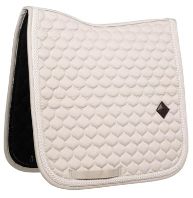 Kentucky Horsewear - Schabracke - mit geflochtener Kordel - Satteldecke - Dressur - beige