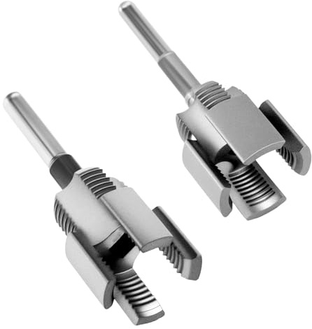 lasuroa 2uds Herramientas Integradas de Rosca Interna & Externa para Taladro, Cortador de Rosca 1/2 & 3/4 para Tubo PVC