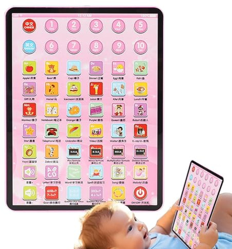 Småbarn Learning Tablet, Learning Tablet för barn Pekskärm surfplatta