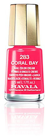 Mavala Mini Nail Polish Couleurs Lasting Color 283 long Coral Bay