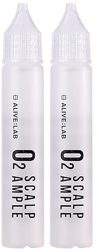 ALIVELAB O2 Scalp Ampoule – Leave-in Anti-Dandruff, Anti-Itch Scalp Care Serum – Soothing & Hydrating Formula for Dry, Flaky Scalp – Promotes Healthy Hair & Reduces Irritation – (2 x 0.85 fl oz)