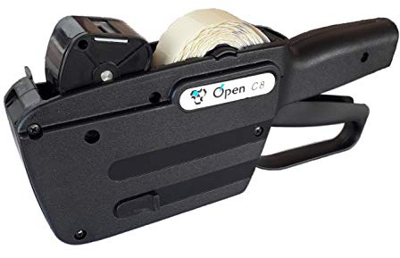 EtiquetadoraOpen C8 Color Negro - 8 Caracteres para una Línea de Impresión