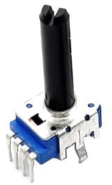 1PCS RK11 Flx6.Ddj400 Mit Mittelpunkt Mixer Potentiometer B103 B10K Halbe Schaftlänge 23MM