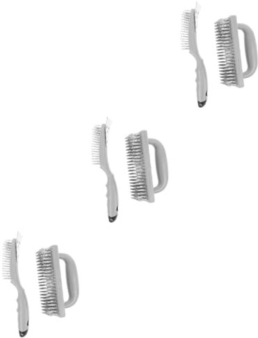 Mipcase 6 Pièces Brosse Métallique Brosse De Nettoyage Accessoires De Barbecue Outil Nettoyeur De Grille Outil De Nettoyage De Barbecue De Nettoyage De Brosse en Acier