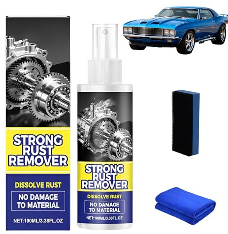 Spray Potente Per Rimuovere La Ruggine Dalle Auto, Spray Antiruggine - Detergente Per Una Pulizia Potente, Per Rivestimento Auto Per Una Lucentezza E Una Protezione Di Lunga Durata (1pc)