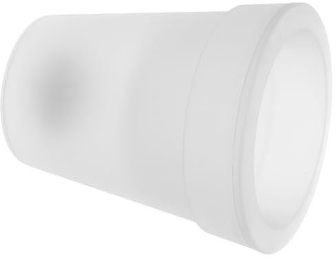 FOMIYES Lampada Solare per Vaso di Fiori da Esterno Led, Vaso Luminoso Bianco per Decorazione Giardino, Balcone e Cortile Petali a Forma di Fiore