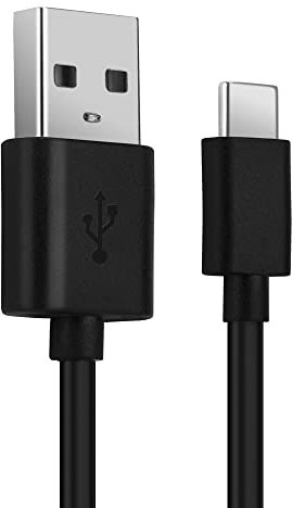 CELLONIC USB Kabel 1m kompatibel mit Nintendo Switch (OLED) Switch Lite Pokéball Plus Mario Kart Home Circuit Ladekabel USB A Standard USB auf USB C Type C 2.0 Datenkabel 3A schwarz PVC
