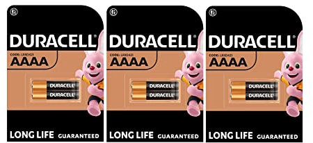 6 x Duracell AAAA Alkaline (3 Blister mit je 2 Batterien) 6 Batterien