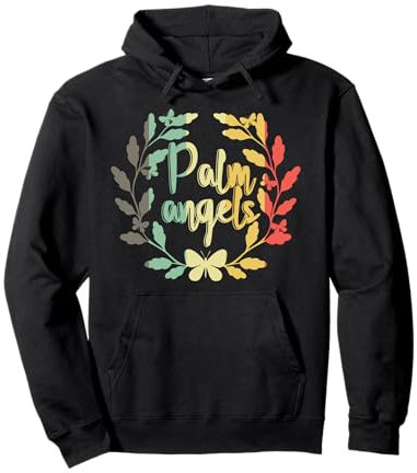 Palm Angels Butterfly Flower Lovers Pullover Hoodie