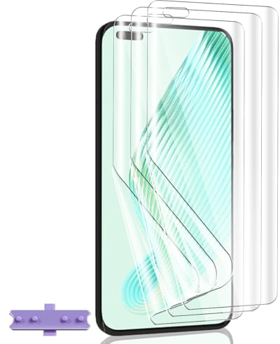 Yieehhow Schutzfolie für Honor Magic 5 Pro Panzerfolie, [3 Stück] HD Weich TPU Folie, Anti-Kratzer, Vollständige Deckung Flexible Displayschutzfolie für Honor Magic 5 Pro