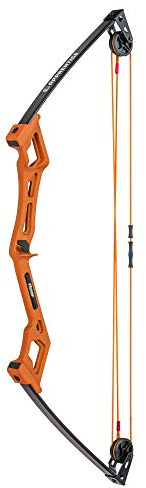 Bear Archery Apprentice Bow Set for Youth, Right Hand, Flo Orange