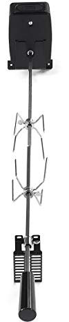 BouBou Kits De Carbón De Leña para Acampar con Varilla para Asador De Barbacoa Y Asador De Acero Inoxidable De 0,5 W