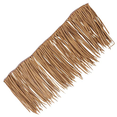 VANZACK Toit De Artificiel Décoratif PE Tuiles Imprimées Résistantes Au Feu pour Jardins Et Kiosques Couleur