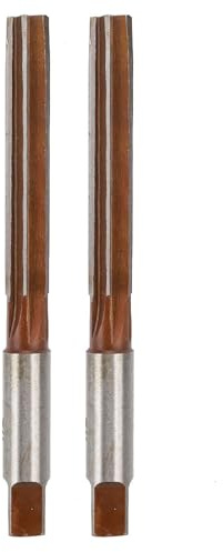 ViaGasaFamido 1/8, 3/16, 5/16, 1/4, 3/8, /2, /4, 5/ Reamer, System Conical H7 Hand Reamer, High Speed ​​Steel, 9SICR Hand med Lämpliga Fält för Mögelhålbearbetning (1/8 US handgjorda)