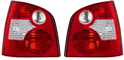 Heckleuchten Rückleuchten Rücklicht Set rechts & links Satz für Modell (9N) Baujahr: 10/2001-05/2005 Kunststoff ohne Lampenträger
