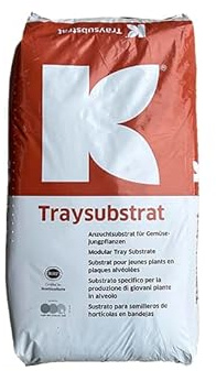 Terriccio per piante, mix al 50% di torbe bionde e nere vernalizzate (Traysubstrat - Klasmann) (70 lt)