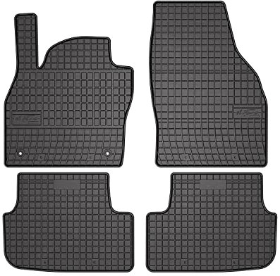 OMAC Gummi Fußmatten kompatibel mit Seat Arona 2017-2025 Automatten Gummi Schwarz 4tlg