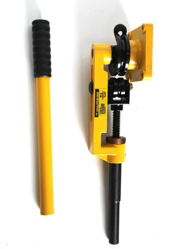 RohrbiegegeräT Manuelle Rohrbiegemaschine Handrohrbieger Rohrbieger Tool Hand Biegevorrichtung Biegeapparat Rohrbiegewerkzeug FüR Rohrbiegung Rohre Rohr Mit Matrizen Zum Biegen Mechanische 10-25Mm