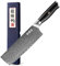 Kitory Chef Knife 7 Inch Japanese Kitchen Knife 67 Layers Damascus Steel Nakiri Knife VG10 Super Steel with Pakkawood Handle