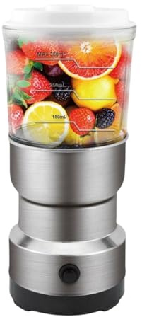 Rrlihjgu Licuadora Personal,Licuadora Eléctrica Portátil Para Batidos | Electrodoméstico de Cocina con Cuchillas de Acero Inoxidable para Frutas Café Soja Granos Verduras