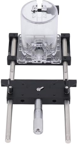 Haofy Jig per Fresatura Versatile Jig per Fresatrice Durevole in Lega di Alluminio da 65 Mm per Progetti di Lavorazione del Legno