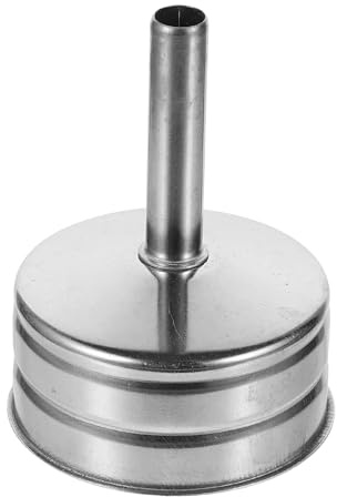 DECHOUS Filtro de Café Reutilizable Accesorio Color Plata de Acero Inoxidable Buen Efecto de Filtrado para Cafetera Mocha para Granos y Café Molido